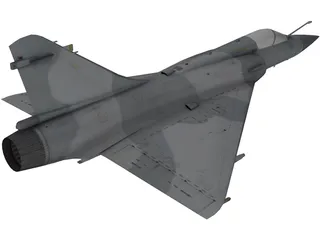 Dassault Mirage 2000 3D Model preview
