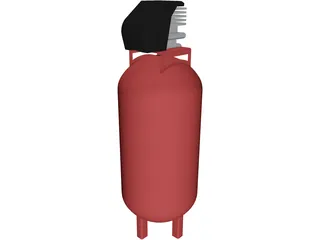 Craftsman Aircompressor 3D Model preview