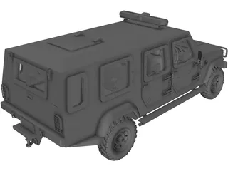 Jeep Agrale Double Cab 3D Model preview
