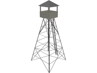 Tower Guard 3D Model preview