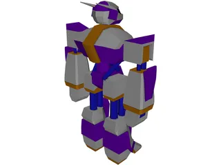 Robot 3D Model preview