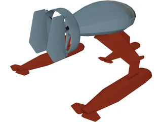 Water Bug 3D Model preview