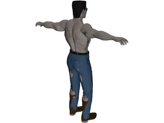 Man 3D Model preview