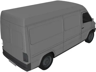 Mercedes-Benz Sprinter 3D Model preview