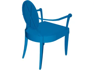 Chair Barbara Berry 3D Model preview