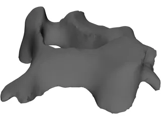 Vertebra 3D Model preview