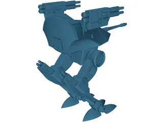 LCT-5M Locust 3D Model preview
