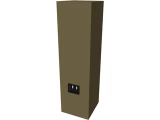 Cat Speaker 3 way 3D Model preview