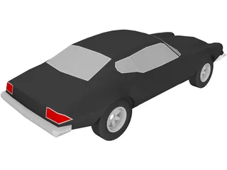 Pontiac Firebird 3D Model preview