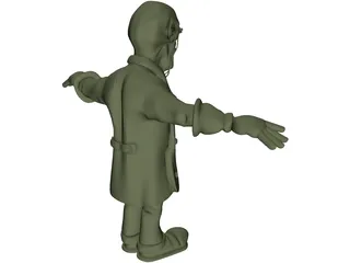 Savantfou 3D Model preview