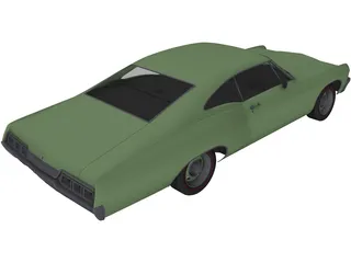 Chevrolet Impala (1963) 3D Model preview