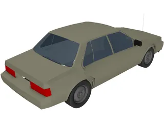 Oldsmobile Firenza 3D Model preview