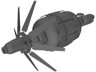 Satellite 3D Model preview