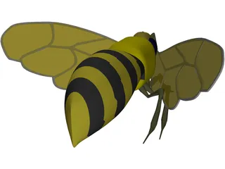 Bee 3D Model preview