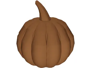 Jack-o-Lantern 3D Model preview