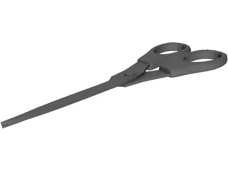 Scissors 3D Model preview