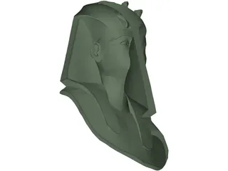 Tut Mask 3D Model preview