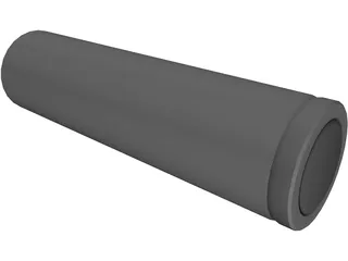 AA Battery 3D Model preview