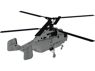 Kamov Ka-27M Helix 3D Model preview