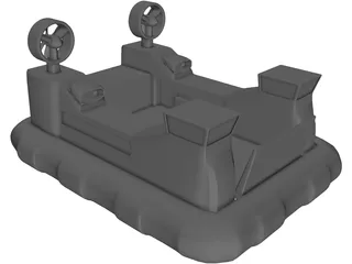 Hovercraft 3D Model preview