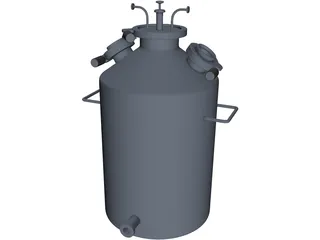 Chemical Vault 3D Model preview