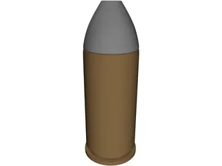 Bullet 9MM Government Edition 3D Model preview
