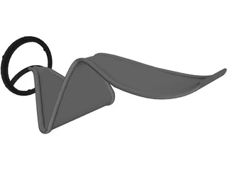 Chair Cappellini 3D Model preview