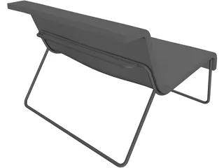Bench Kartell 3D Model preview