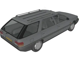 Renault 21 Nevada 3D Model preview