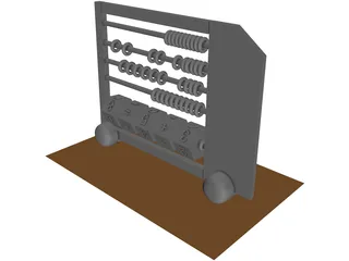 Abacus 3D Model preview