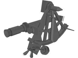 Sextant 3D Model preview