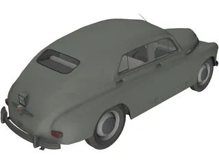 Gaz M20 3D Model preview