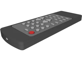 Remote Control Infrared 3D Model preview