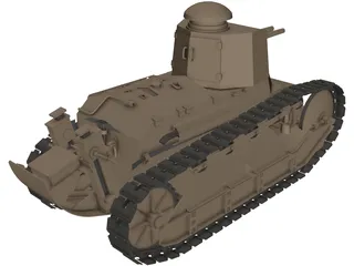 Renault 3D Model preview