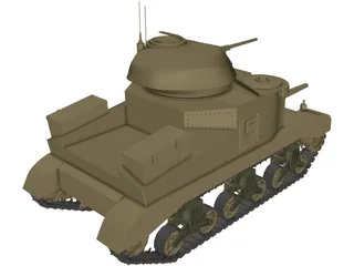 M-3 General Grant 3D Model preview