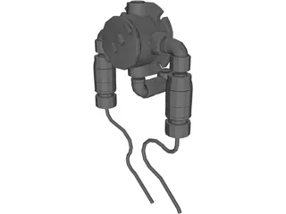 Explosion Proof Splice Box 3D Model preview