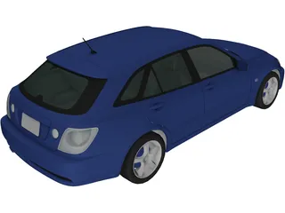 Lexus IS300 Sportcross [Toyota Altezza] 3D Model preview