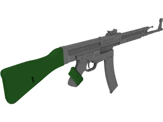 Sturmgewehr 44 3D Model preview