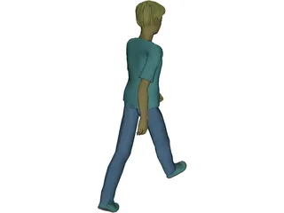 Boy 3D Model preview