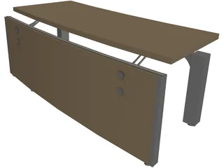 Table Control Centre Multiuse 3D Model preview
