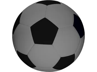 Soccer Ball 3D Model preview