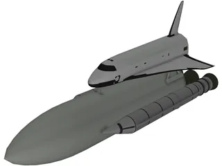 Space Shuttle Buran [+Energia] 3D Model preview