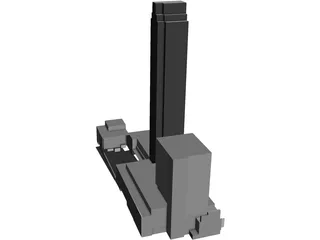 Museum of Modern Art 3D Model preview