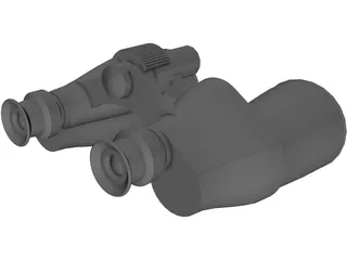 Binoculars 3D Model preview
