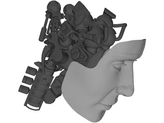 Robot 3D Model preview
