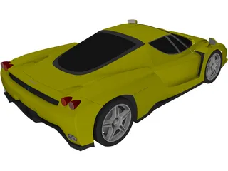 Ferrari Enzo (2003) 3D Model preview