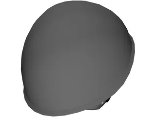 Russian Military Helmet 3D Model preview