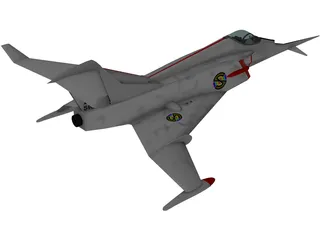 Angel Ship 3D Model preview
