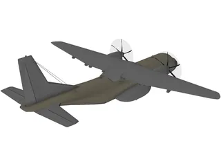 EADS CASA C-295 Persuader 3D Model preview