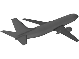 Boeing 737-400 3D Model preview